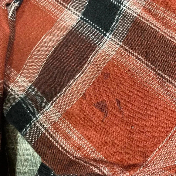 CARHARTT MENS RELAXED FIT FLANNEL LINED SNAP JACKET SIZE 2XL - Picture 3 of 4